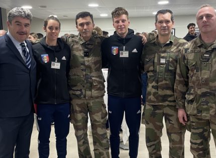 Deux sauveteurs sportifs intègrent officiellement les Armées