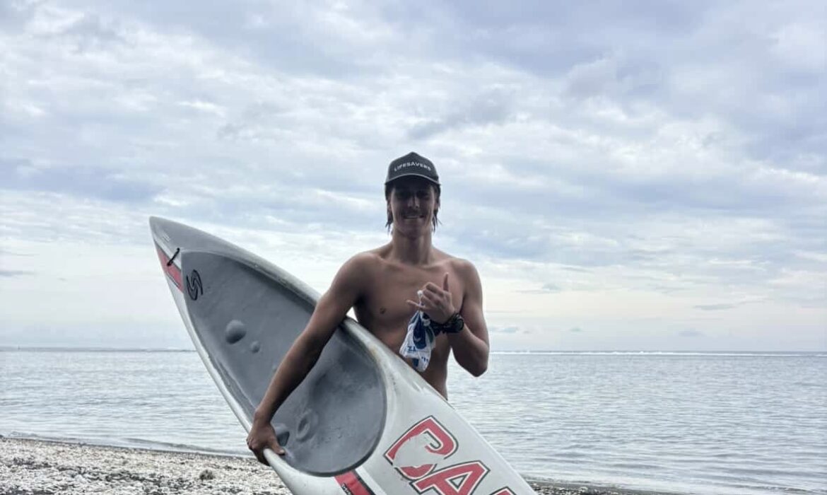 Préparation polynésienne pour Antoine Denoyelle