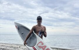 Préparation polynésienne pour Antoine Denoyelle